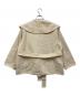 FRAY ID (フレイ アイディー) ショールカラーショートリバーコート アイボリー サイズ:SIZE Free：4000円