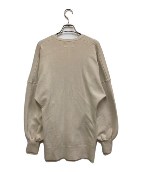 CLANE（クラネ）CLANE (クラネ) WAIST SHAPE DOLMAN CARDIGAN アイボリー サイズ:2の古着・服飾アイテム