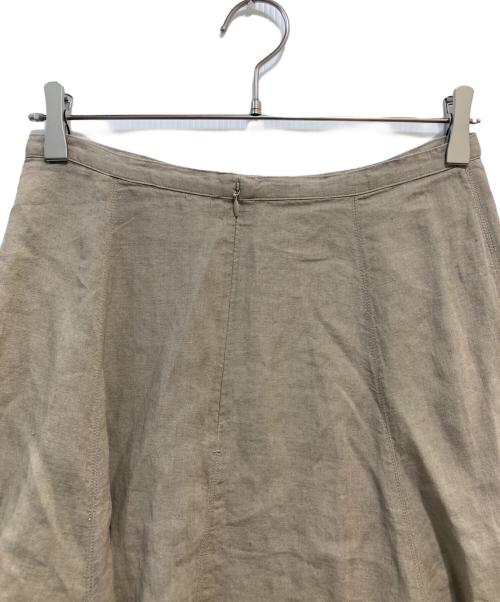 Plage（プラージュ）Plage (プラージュ) スリットリネンスカート ベージュ サイズ:38の古着・服飾アイテム