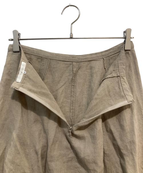 Plage（プラージュ）Plage (プラージュ) スリットリネンスカート ベージュ サイズ:38の古着・服飾アイテム