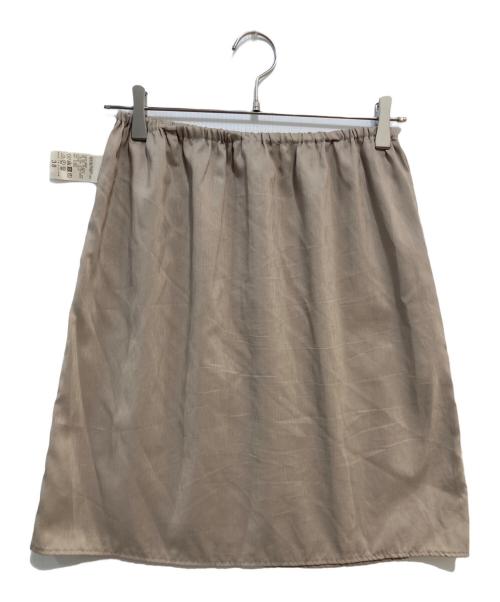 Plage（プラージュ）Plage (プラージュ) スリットリネンスカート ベージュ サイズ:38の古着・服飾アイテム