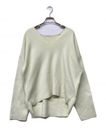 Plage（プラージュ）の古着「ORGANIC COTTON フォルムニット」｜グリーン