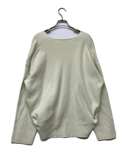 Plage（プラージュ）Plage (プラージュ) ORGANIC COTTON フォルムニット グリーン サイズ:Freeの古着・服飾アイテム