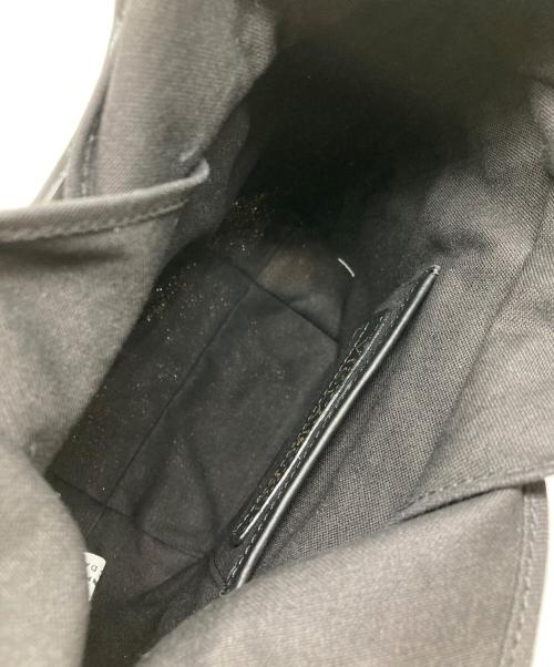 VIOLAd'ORO（ヴィオラドーロ）VIOLAd'ORO (ヴィオラドーロ) アバカメッシュ 2WAYバケットバッグ ナチュラル×ブラックの古着・服飾アイテム