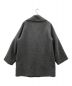 LE CIEL BLEU (ルシェルブルー) Double Faced Short Coat（ダブルフェイスビッグポケットコート） グレー サイズ:36：27000円