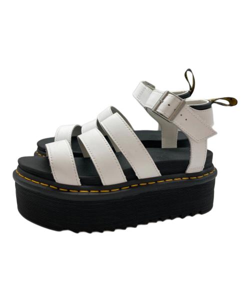 Dr.Martens（ドクターマーチン）Dr.Martens (ドクターマーチン) BLAIRE QUAD ホワイト サイズ:UK5の古着・服飾アイテム