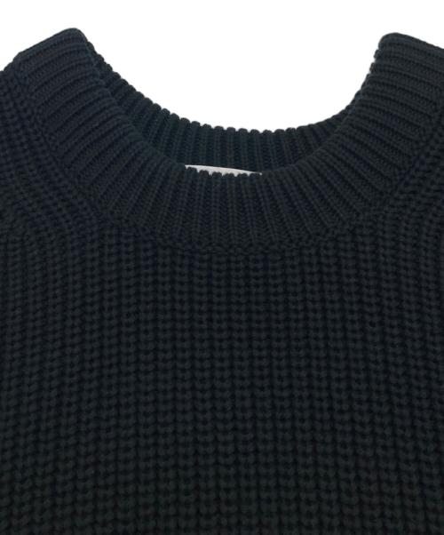 L'appartement（アパルトモン）L'appartement (アパルトモン) Cotton Knit Vest ネイビー サイズ:-の古着・服飾アイテム