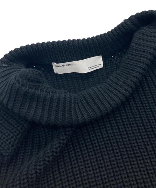 L'appartement（アパルトモン）L'appartement (アパルトモン) Cotton Knit Vest ネイビー サイズ:-の古着・服飾アイテム