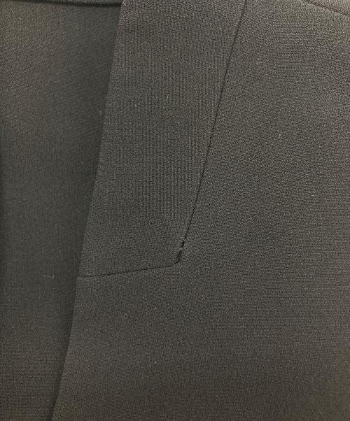 theory（セオリー）theory (セオリー) ノーカラーロングジャケット ブラックの古着・服飾アイテム