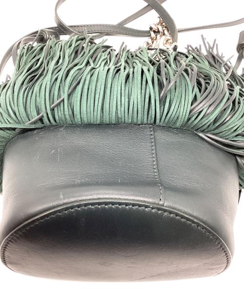 J&M DAVIDSON（ジェイ＆エム デヴィッドソン）J&M DAVIDSON (ジェイ＆エム デヴィッドソン) FRINGE CARNIVAL MINI グリーンの古着・服飾アイテム