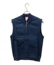 Champion（チャンピオン）の古着「ユーティリティベスト」｜ネイビー