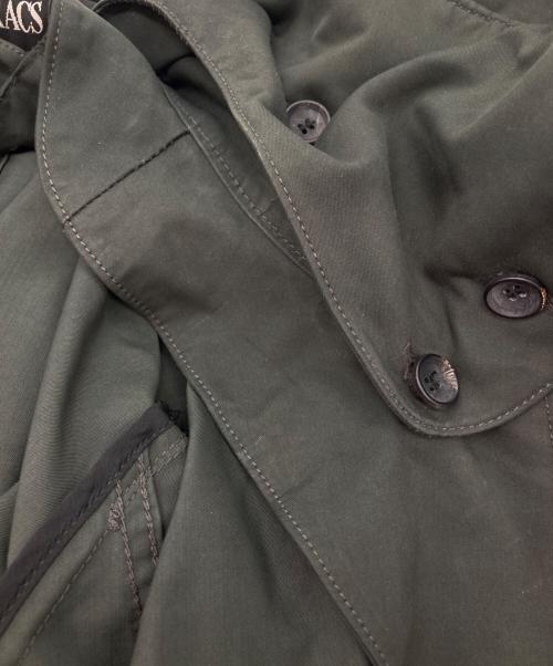 THE RERACS（ザ リラクス）THE RERACS (ザ リラクス) ショートモッズコート グリーン サイズ:38の古着・服飾アイテム