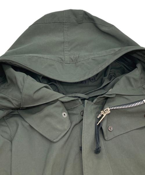 THE RERACS（ザ リラクス）THE RERACS (ザ リラクス) ショートモッズコート グリーン サイズ:38の古着・服飾アイテム