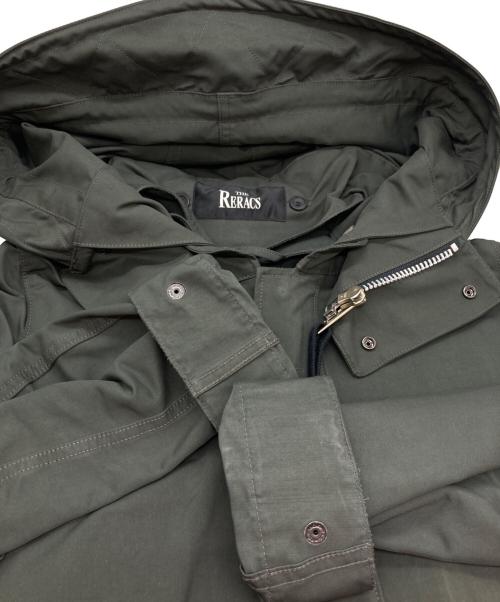 THE RERACS（ザ リラクス）THE RERACS (ザ リラクス) ショートモッズコート グリーン サイズ:38の古着・服飾アイテム