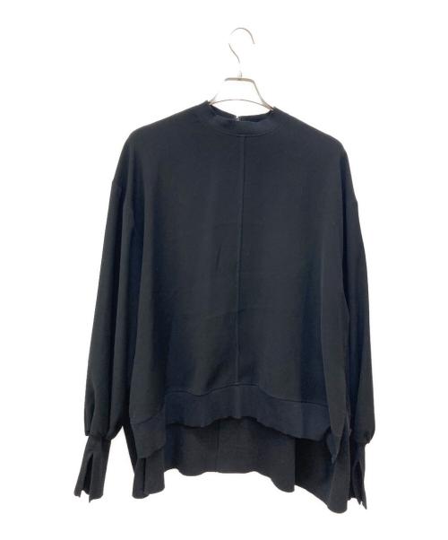 ENFOLD（エンフォルド）ENFOLD (エンフォルド) ボックスプルオーバー ブラック サイズ:38の古着・服飾アイテム