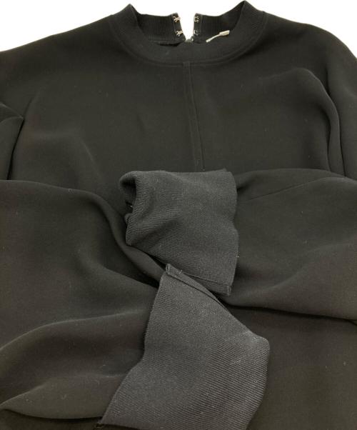 ENFOLD（エンフォルド）ENFOLD (エンフォルド) ボックスプルオーバー ブラック サイズ:38の古着・服飾アイテム