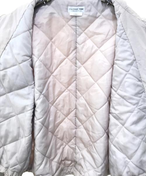 CIAOPANIC TYPY（チャオパニックティピー）CIAOPANIC TYPY (チャオパニックティピー) マルチウェイミリタリー裾ドロストスタンドブルゾン アイボリー サイズ:ONEの古着・服飾アイテム