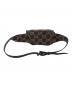 GUCCI (グッチ) GGリサイクルポリエステル ラージ ベルトバッグ ブラウン：77000円