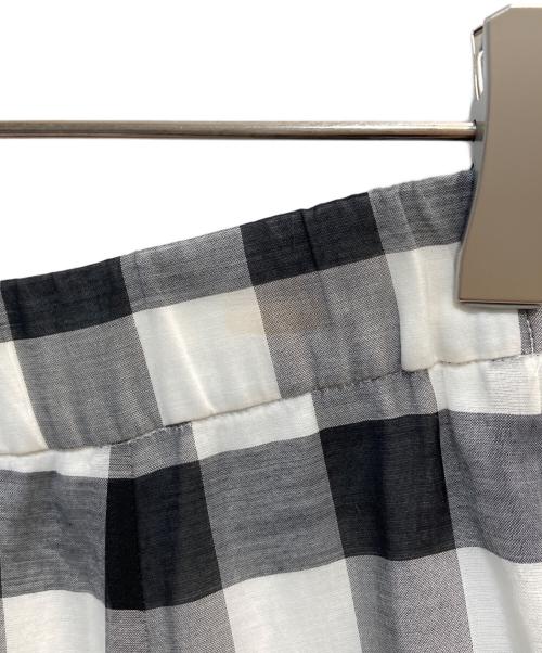 FRAMeWORK（フレームワーク）FRAMeWORK (フレームワーク) ギンガムスカート ブラック サイズ:40の古着・服飾アイテム