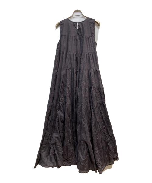 Spick and Span（スピック＆スパン）Spick and Span (スピックアンドスパン) HYU100/ボイルティアードワンピース ブラック サイズ:38の古着・服飾アイテム