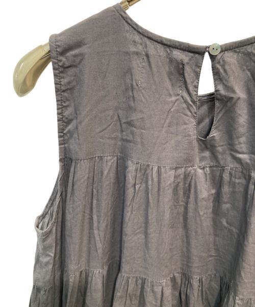 Spick and Span（スピック＆スパン）Spick and Span (スピックアンドスパン) HYU100/ボイルティアードワンピース ブラック サイズ:38の古着・服飾アイテム