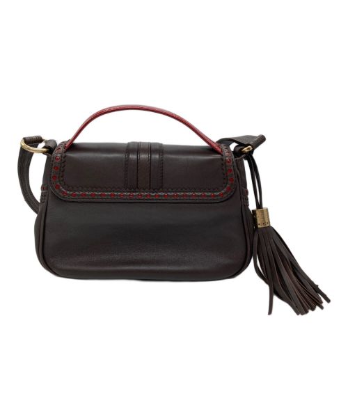 BALLY（バリー）BALLY (バリー) ELLIE-SMショルダーバッグ ブラウンの古着・服飾アイテム