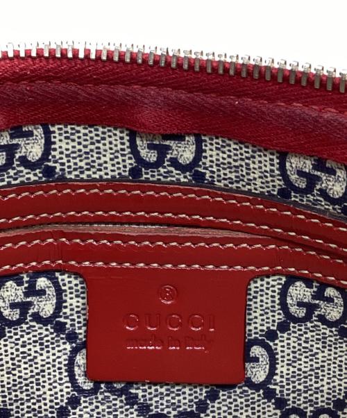 GUCCI（グッチ）GUCCI (グッチ) ミニボストンバッグ レッドの古着・服飾アイテム