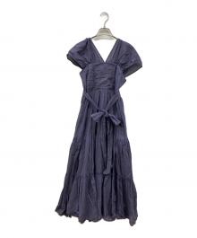 HER LIP TO（ハーリップトゥ）の古着「days of sunshine dress」｜ネイビー