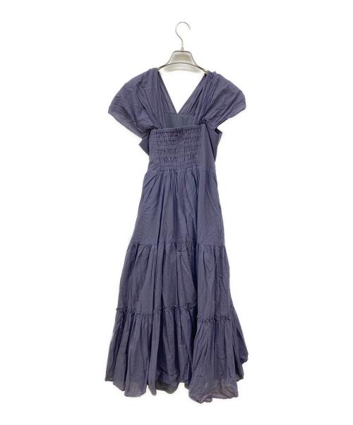 HER LIP TO（ハーリップトゥ）HER LIP TO (ハーリップトゥ) days of sunshine dress ネイビー サイズ:Sの古着・服飾アイテム