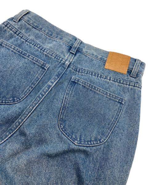 M TO R（ムウトアール）M TO R (ムウトアール) BIJOU STRAIGHT DENIM ブルー サイズ:38の古着・服飾アイテム