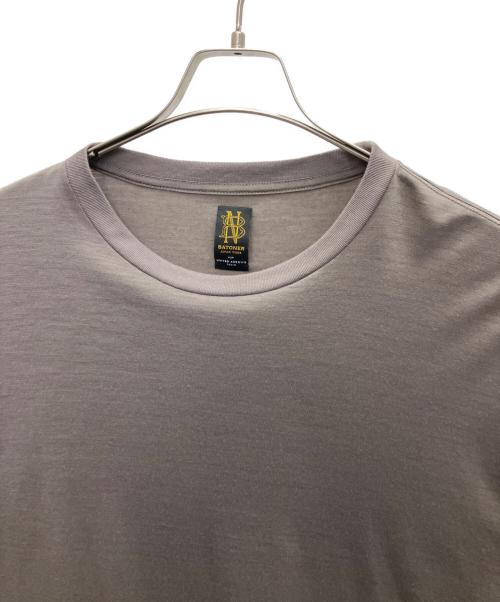 BATONER（バトナ―）BATONER (バトナ―) UNITED ARROWS (ユナイテッドアローズ) 別注AIR T-SHIRT グレー サイズ:SIZE 3の古着・服飾アイテム