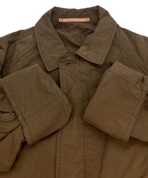 SCYEBASICS（サイベーシックス）SCYEBASICS (サイベーシックス) 高密度タフタバルマカーンコート ブラウン サイズ:40の古着・服飾アイテム