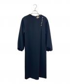 UNITED ARROWSユナイテッドアローズ）の古着「SPONGY ワンピース」｜ネイビー