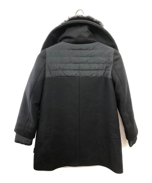 MONCLER（モンクレール）MONCLER (モンクレール) CALIPSO(カリプソ) ウール×ポリエステル ダウンコート ブラック サイズ:00の古着・服飾アイテム