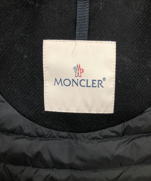 MONCLER（モンクレール）MONCLER (モンクレール) CALIPSO(カリプソ) ウール×ポリエステル ダウンコート ブラック サイズ:00の古着・服飾アイテム