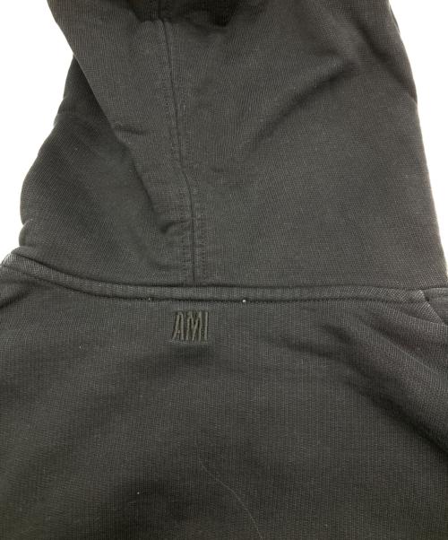 AMI Alexandre Mattiussi（アミアレクサンドルマテュッシ）AMI Alexandre Mattiussi (アミアレクサンドルマテュッシ) SMALL ADC HOODIE ブラック サイズ:XXSの古着・服飾アイテム