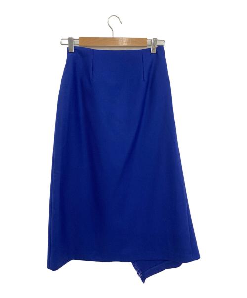 O'NEIL OF DUBLIN（オニールオブダブリン）O'NEIL OF DUBLIN (オニールオブダブリン) ラップスカート ブルー サイズ:ＳＩＺＥ８の古着・服飾アイテム