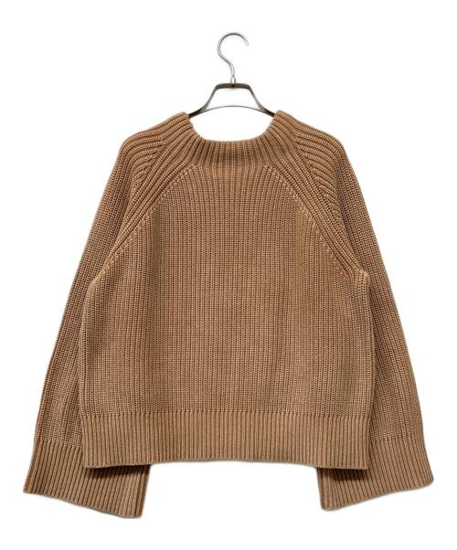 DEMYLEE（デミリー）DEMYLEE (デミリー) ワイドスリーブニット ベージュ サイズ:Ｓの古着・服飾アイテム