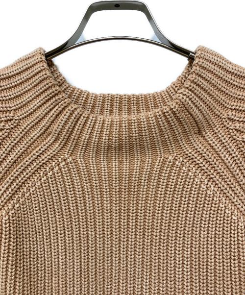 DEMYLEE（デミリー）DEMYLEE (デミリー) ワイドスリーブニット ベージュ サイズ:Ｓの古着・服飾アイテム