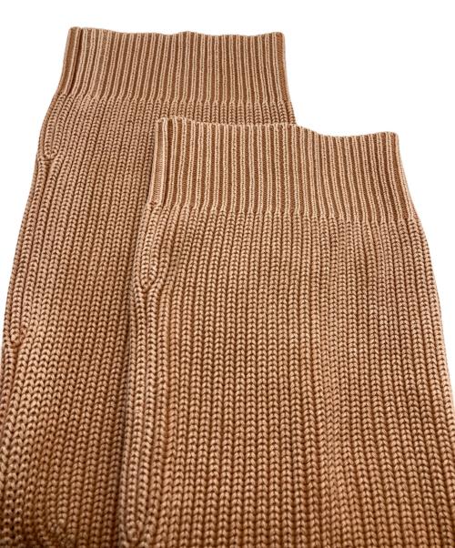 DEMYLEE（デミリー）DEMYLEE (デミリー) ワイドスリーブニット ベージュ サイズ:Ｓの古着・服飾アイテム