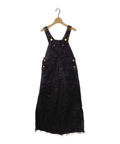 DEILY（デリー）DEILY (デリー)  LINEN CANVAS JUMPER DRESS ブラウン サイズ:00の古着・服飾アイテム
