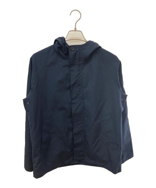 BEAUTY&YOUTH（ビューティーアンドユース）BEAUTY&YOUTH (ビューティーアンドユース) ナバル フーディ ブルゾン ネイビー サイズ:Sの古着・服飾アイテム