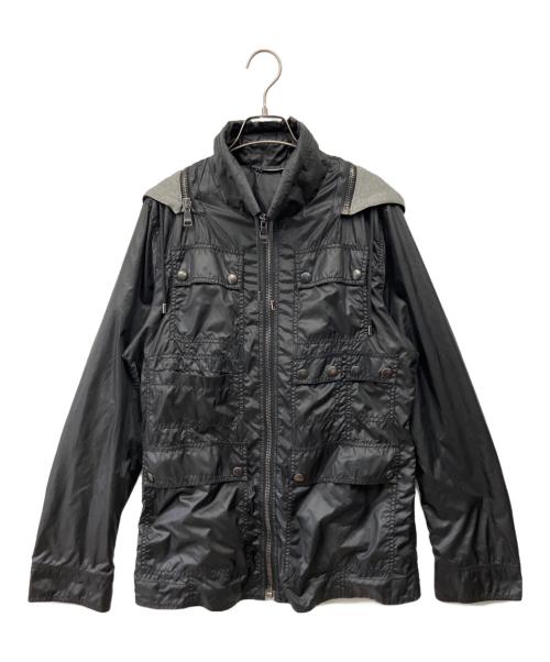 DOLCE & GABBANA（ドルチェ＆ガッバーナ）DOLCE & GABBANA (ドルチェ＆ガッバーナ) フィールドジャケット ブラック サイズ:48の古着・服飾アイテム