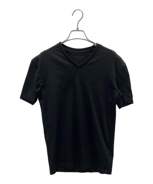 FORZA STYLE（フォルツァスタイル）FORZA STYLE (フォルツァスタイル) 頂上VネックTシャツ ブラック サイズ:Sの古着・服飾アイテム