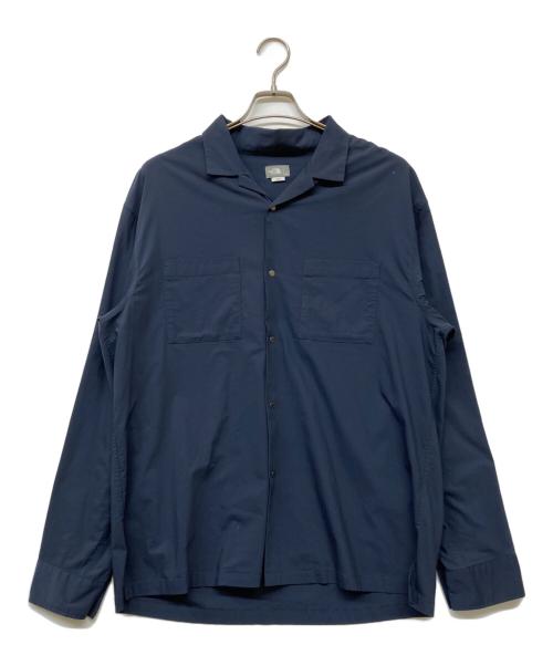 THE NORTH FACE（ザ ノース フェイス）THE NORTH FACE (ザ ノース フェイス) L/S Malapai Hill SHIRT ネイビー サイズ:XLの古着・服飾アイテム