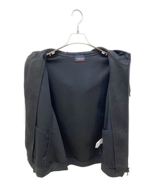 NICOLE CLUB FOR MEN（ニコルクラブフォーメン）NICOLE CLUB FOR MEN (ニコルクラブフォーメン) アラカルトスウェード調 ジップアップパーカー ブラック サイズ:46 未使用品の古着・服飾アイテム