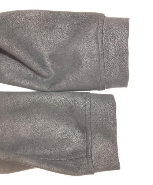 NICOLE CLUB FOR MEN（ニコルクラブフォーメン）NICOLE CLUB FOR MEN (ニコルクラブフォーメン) アラカルトスウェード調 ジップアップパーカー ブラック サイズ:46 未使用品の古着・服飾アイテム