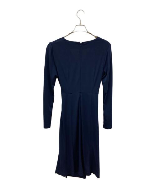 kay me（ケイミー）kay me (ケイミー) ギャザーワンピース ネイビー サイズ:11の古着・服飾アイテム