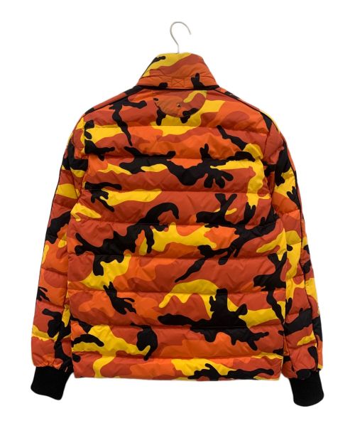 VALENTINO（ヴァレンティノ）VALENTINO (ヴァレンティノ) ダウンジャケット オレンジ×イエロー サイズ:44の古着・服飾アイテム