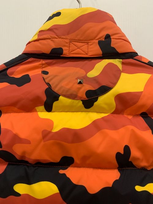 VALENTINO（ヴァレンティノ）VALENTINO (ヴァレンティノ) ダウンジャケット オレンジ×イエロー サイズ:44の古着・服飾アイテム